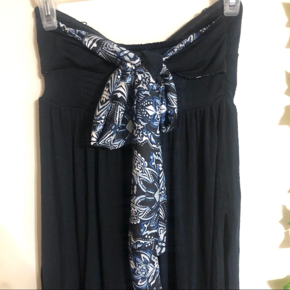 Free People Side Swept Tunic Dark Navy - Picture 7 of 9